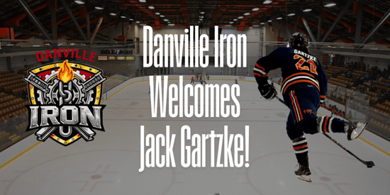 Danville Iron Sign Forward Jack Gartzke Article Photo