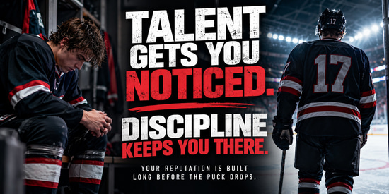Talent Gets You Noticed. Discipline Keeps You There Article Photo